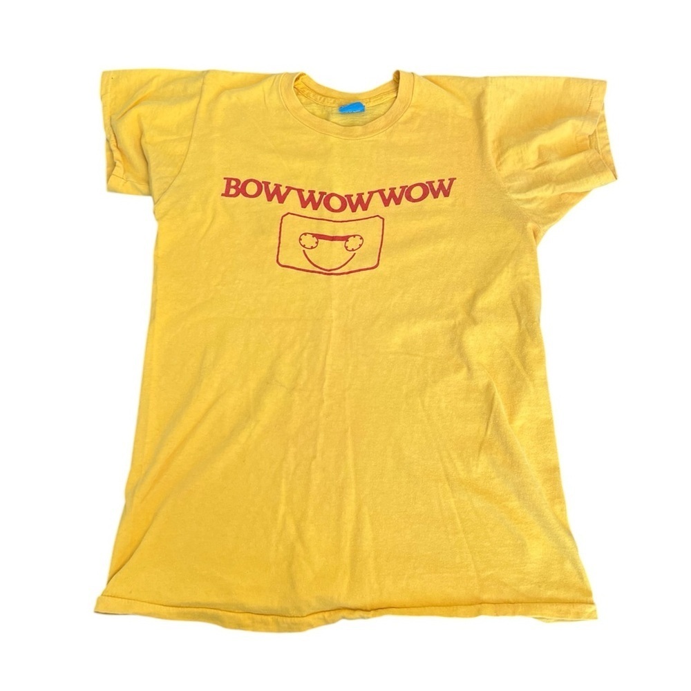 Vintage Bow Wow Wow Graphic Band Tee Shirt